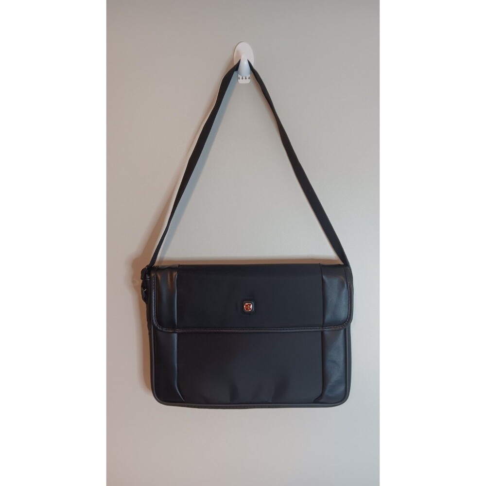 Swiss Gear Black Messenger Bag Laptop Tote